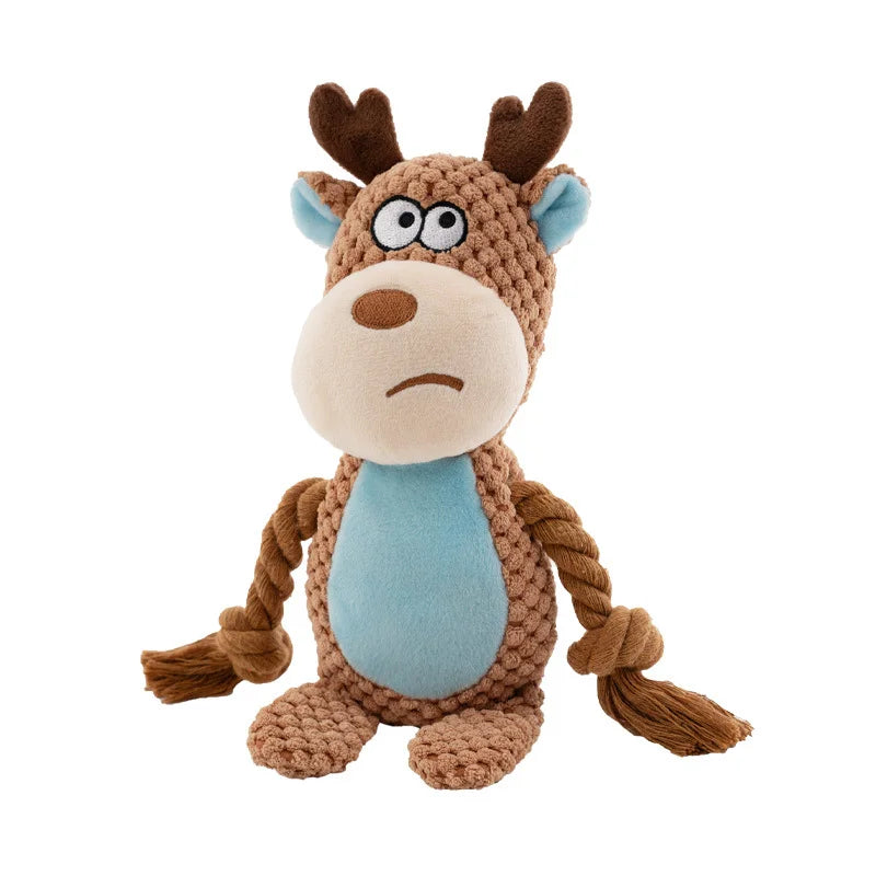 Jouet pour chien Crocodooo™ – Peluche résistante avec couineur