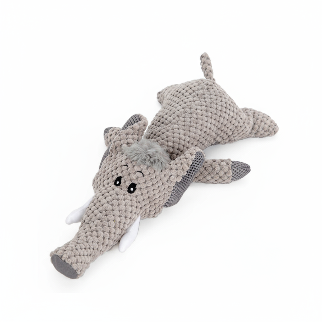 Crocodooo™ – Peluche Couineuse & Résistante