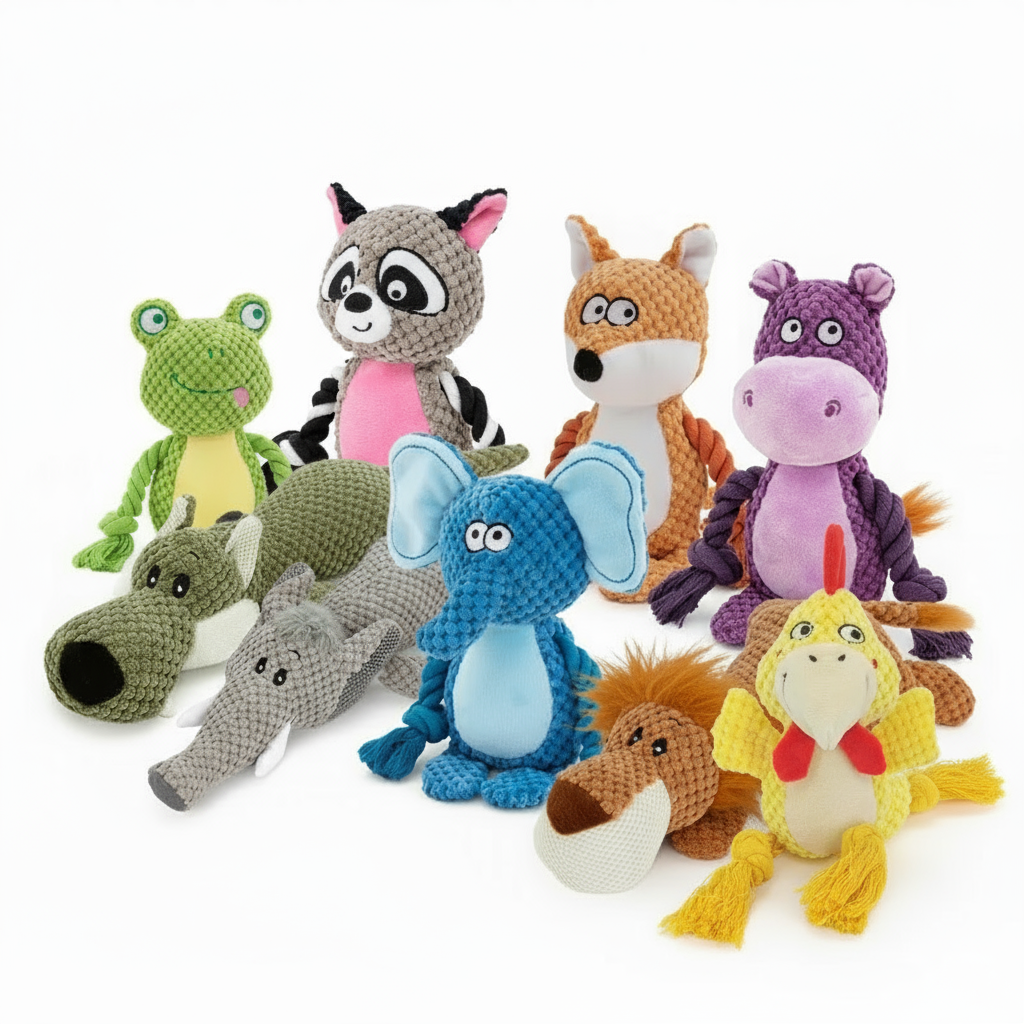 Crocodooo™ – Peluche Couineuse & Résistante