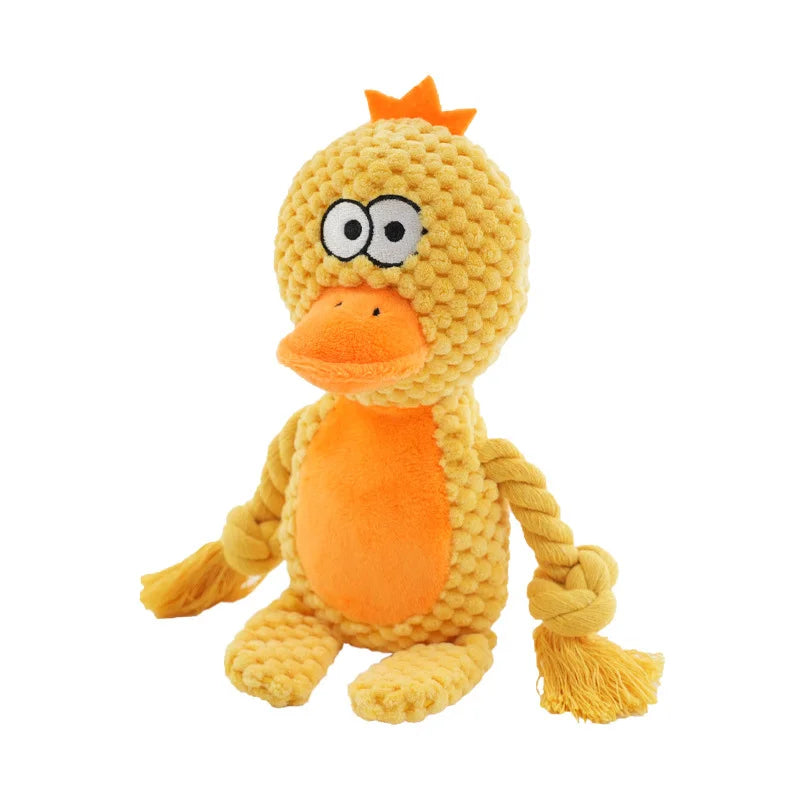 Jouet pour chien Crocodooo™ – Peluche résistante avec couineur