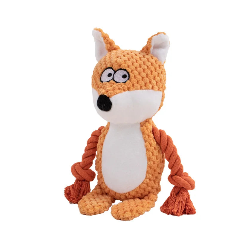 Jouet pour chien Crocodooo™ – Peluche résistante avec couineur