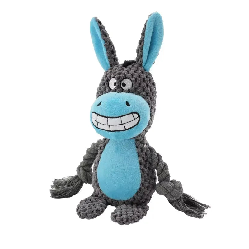 Jouet pour chien Crocodooo™ – Peluche résistante avec couineur