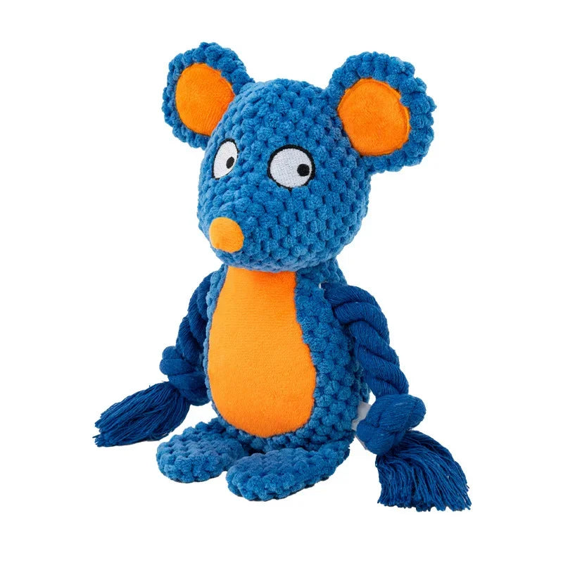 Jouet pour chien Crocodooo™ – Peluche résistante avec couineur