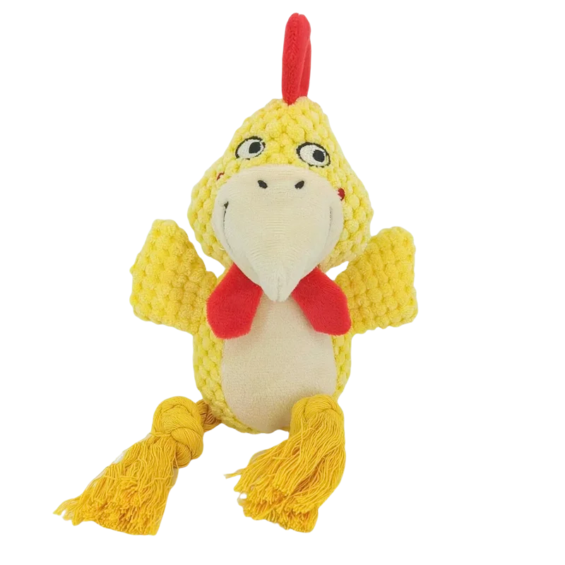 Jouet pour chien Crocodooo™ – Peluche résistante avec couineur