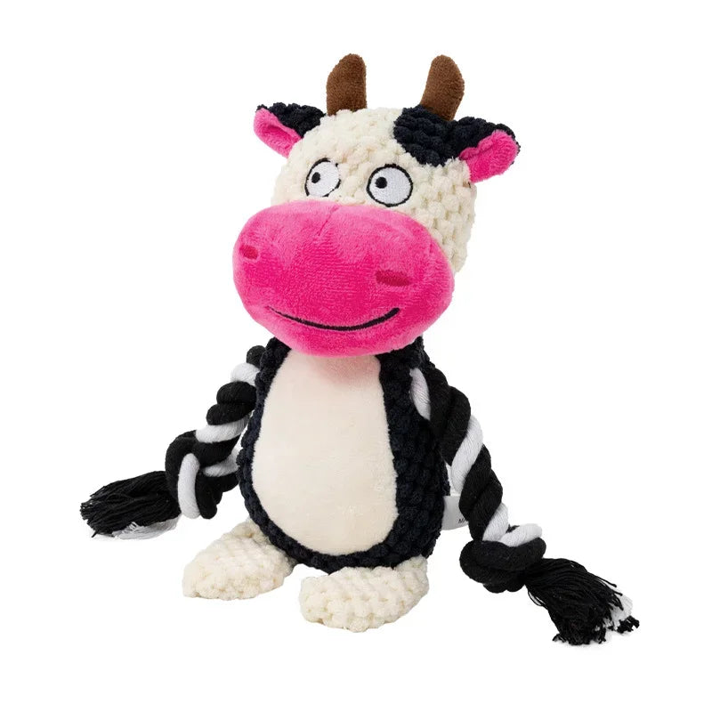 Jouet pour chien Crocodooo™ – Peluche résistante avec couineur